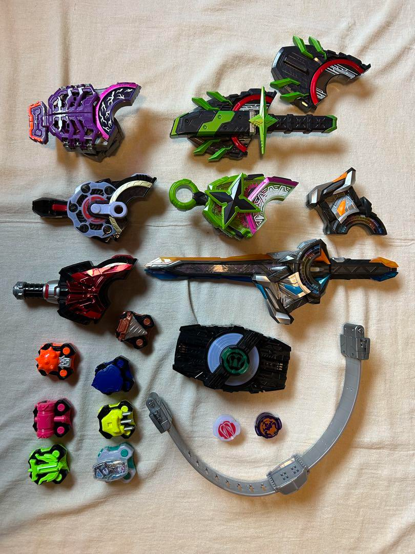 Kamen Rider Geats DX Desire Driver & 6 Raise Buckles Set with Core