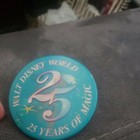 WDW- Sorcerer Mickey 3" Pin - Button Walt Disney World 25 Years Of Magic — photo 2