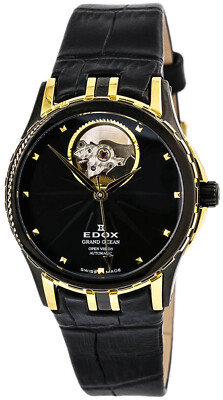 EDOX Grand Ocean Open Heart 85012-357JN-NID Damenuhr mechanisch