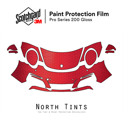 Porsche 911 2017-2019 3M PRO Series PreCut Paint Protection Film Clear Bra PPF