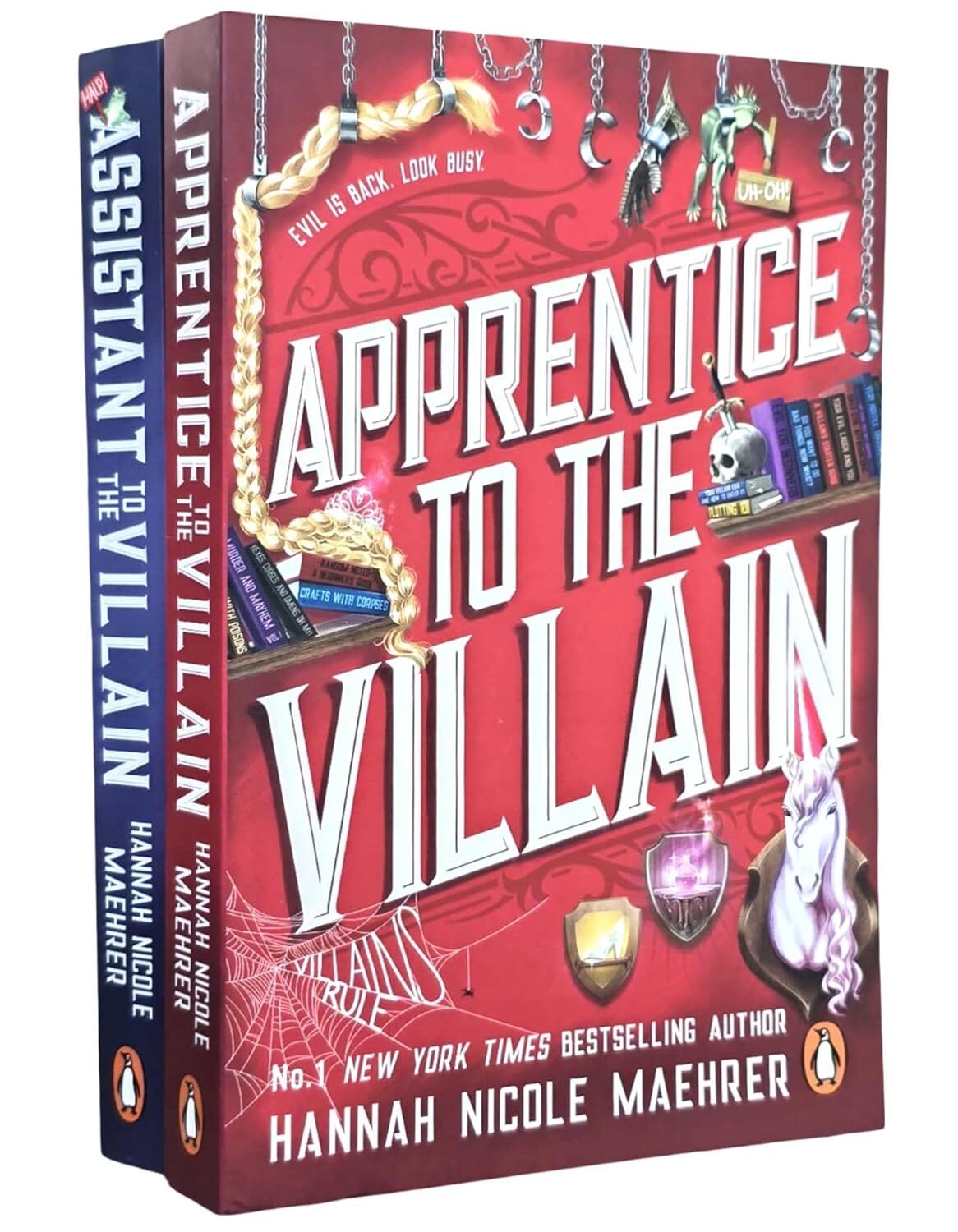 Assistant to the Villain Series 2 Book Set Collection by | Hannah Nicole Maehrer