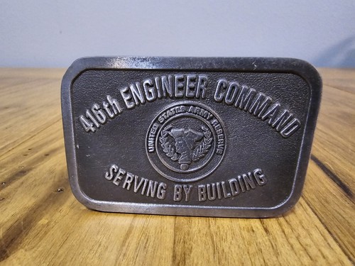 Made In The USA U.S. Army Reserve 416th Engineer Command Serving By Building...
