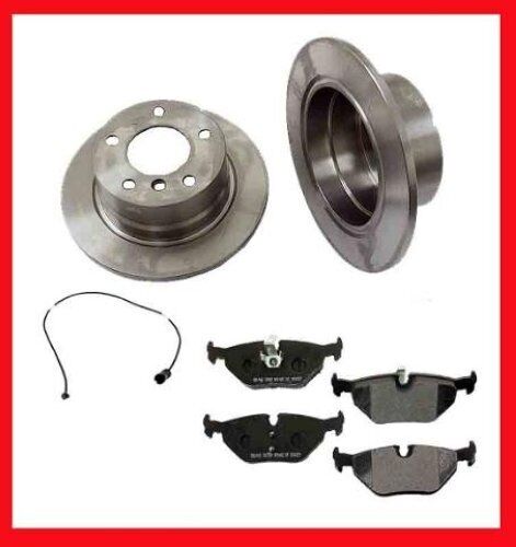 Pour 96-98 Z3 1,9L 95-99 318Ti rotors de frein avant plaquettes de frein en céramique et capteur - Photo 1 sur 6