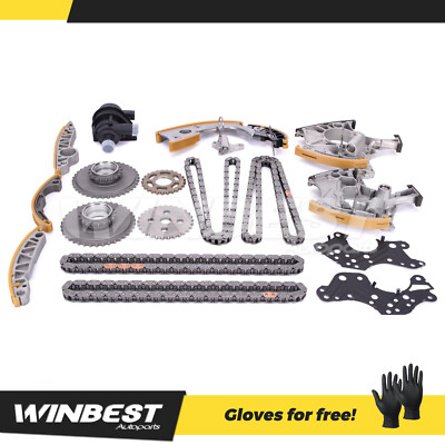 Timing Chain Kit Water Pump for 08-09 Audi A4 Quattro 3.2L DOHC AUK BKH BYU New
