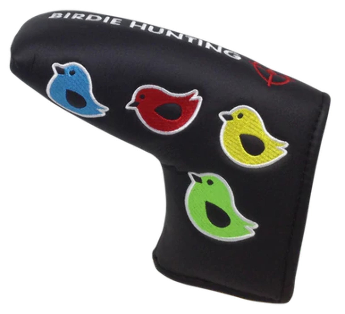 Birdie Hunting Embroidered Putter Cover - Blade by ReadyGOLF
