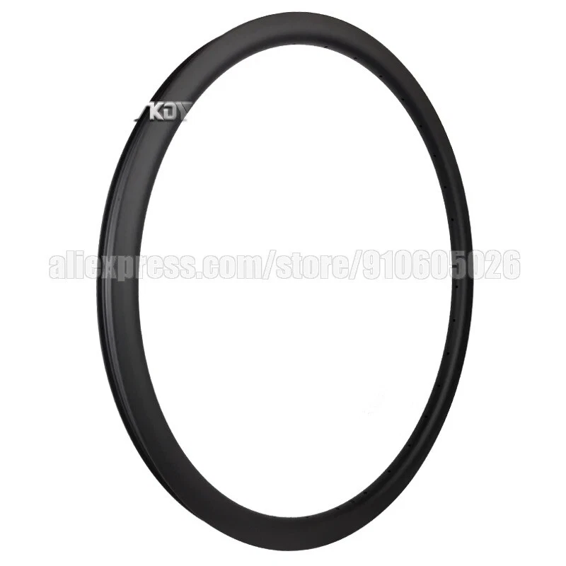 2 шт. клинчерных бескамерных обода из углеродного волокна 27,5er Gravel MTB XC AM 24 28 32 36H - Изображение 2 из 4