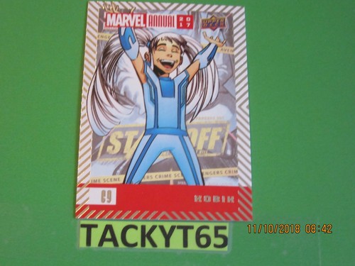 Marvel Annual 2017 tarjeta(s) base única(s) nueva(es) que eliges - Imagen 149 de 212
