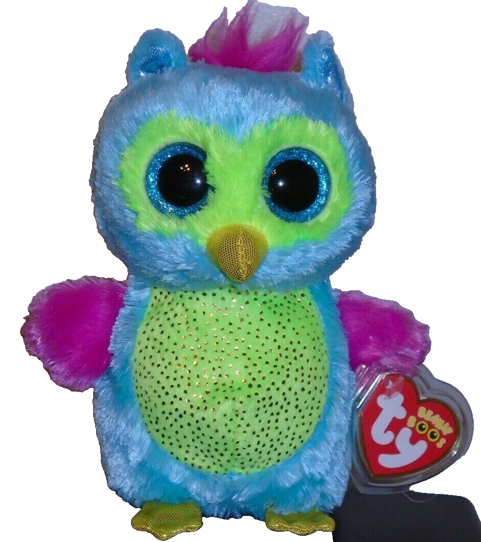 Ty Beanie Boos - OPAL the Owl (Justice Exclusive)(6 Inch) MWMT
