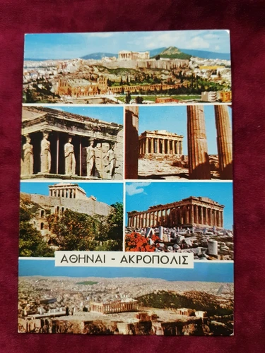 DC32 POSTCARD AOHNAI AKPOMOVIE GREECE GREECE - Picture 1 of 2