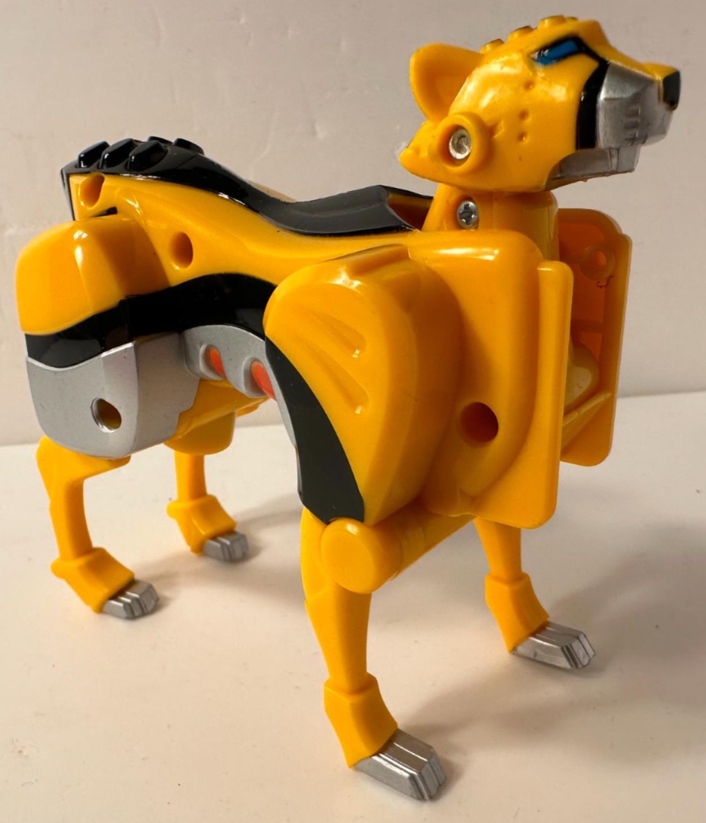 Power Rangers Jungle Fury Yellow Cheetah Zord for Jungle