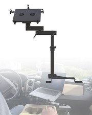 Truck Laptop Mount Fit for Ford F150, F350, F250, F550, No-Drilling Truck Com...