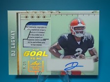 2024 LEAF TRINITY DJ LAGWAY ☆LAUNDRY TAG☆ PATCH AUTO 1ST & GOAL # 6/25 GATORS!🐊