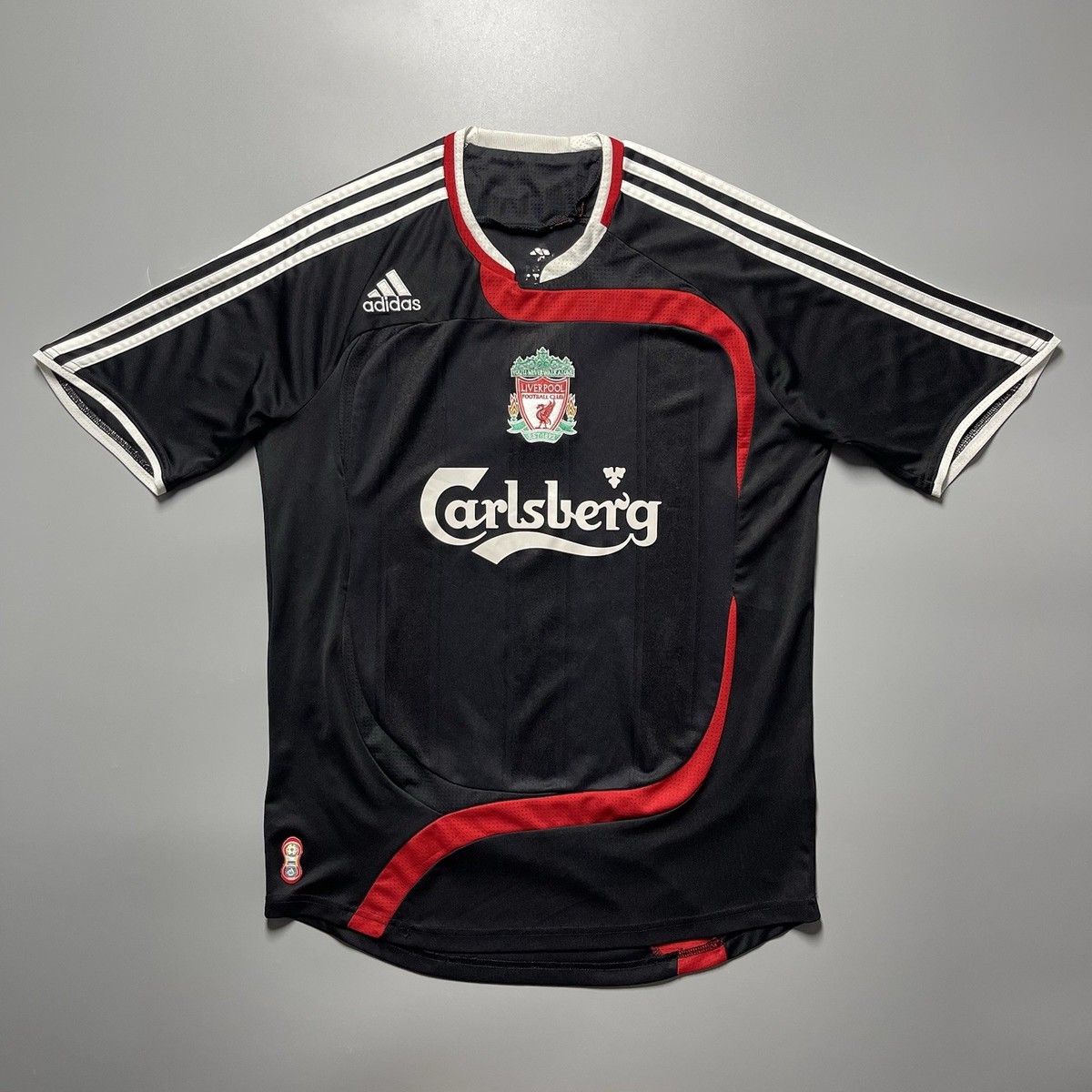 LIVERPOOL ADIDAS 2007/2008 FOOTBALL THIRD JERSEY #9 TORRES