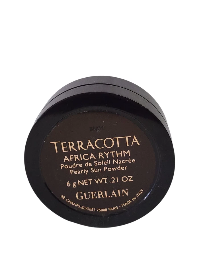 Guerlain Terracotta Africa Rythm Pearly Sun Powder for Face & Body .21 oz - NWOB - Image 2 of 3