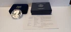 2010-W $1 Proof American Silver Eagle in Original Box w/ COA