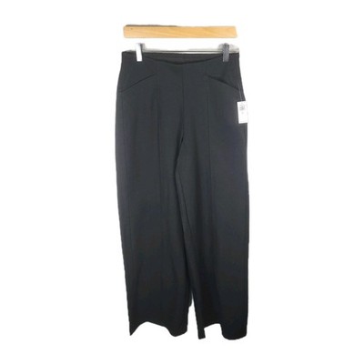 Old Navy High Rise Wide Leg Pixie Pants Womens Small Tall Pockets Stretch NEW