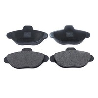 MS 13046039492N-SET-MS BremsbeläGe, BremsklöTze Vorderachse FüR Fiat Cinquecento