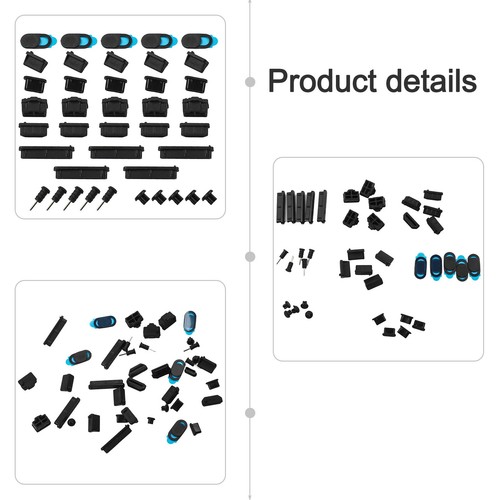 Keep Your Devices Clean with 40 Silicone USB A Type Female Anti Dust Protectors - Afbeelding 10 van 39