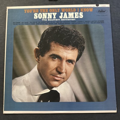Sonny James ~ You're The Only World I Know ~ Vinyl LP Capitol T2209 MONO