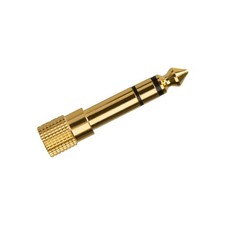 ChromaCast 3.5mm Female Plug to 1/4-Inch Male Stereo Jack Adapter Single