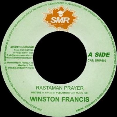 Winston Francis Feat. Joseph Cotton - Rastaman Prayer (7'') (Near Mint (NM or M-)