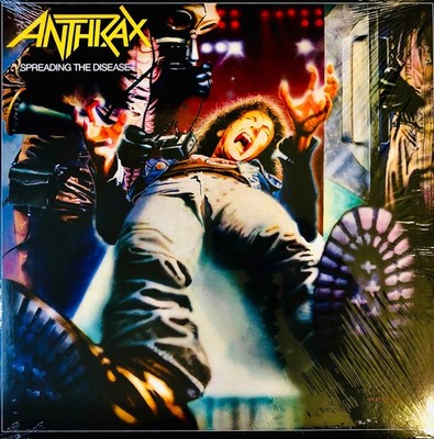 ANTHRAX - Spreading the Disease - Vinyl Nero (Black Vinyl) (Sealed / 2022)