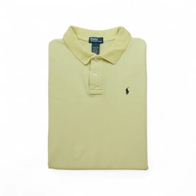 Polo Ralph Lauren Polo manches courtes Homme Taille S Jaune #QWE7254 - Photo 1/4
