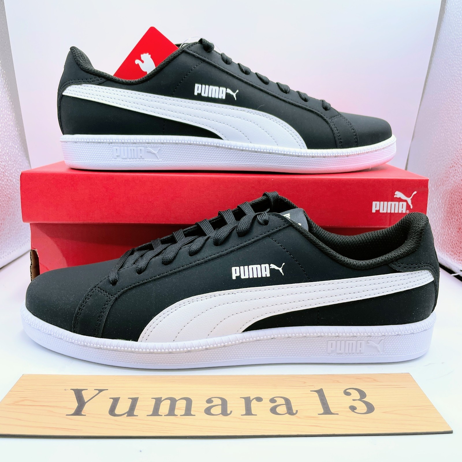 Puma Smash Back Puma Black Back White 356753-02 Men's Size image 3
