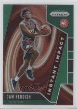 2019-20 Panini Prizm Instant Impact Green Prizm Cam Reddish #18 jw8