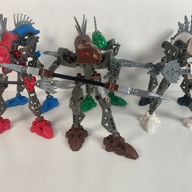 Bionicle Rahkshi Set of 6: 8587 8588 8589 8590 8591 8592 Canisters & Manuals