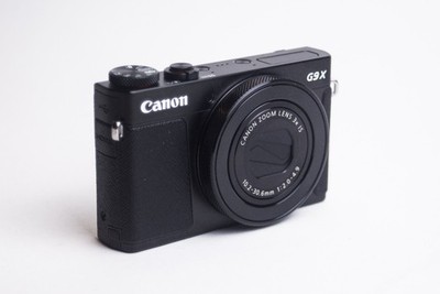 Canon PowerShot G9 X Mark II Compact Digital Camera Black 95%New English Tested