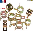 Lot de 10 colliers de serrage ressort pour durite tuyau Ø 12 mm