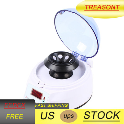 Lab Microcentrifuge Machine PCR Mini Centrifuge 2 Rotors for 0.2/0.5/1.5/2ml USA