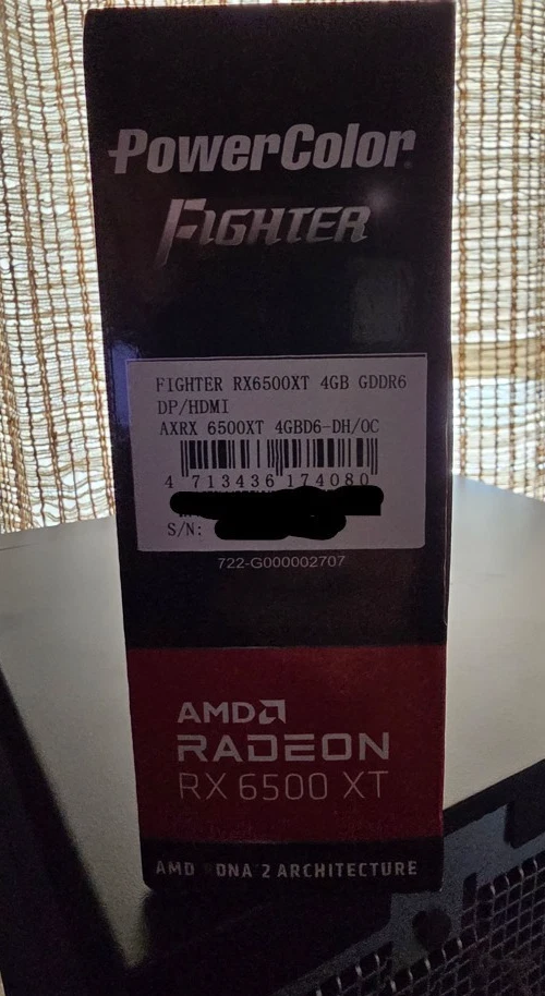 PowerColor Fighter AMD Radeon RX 6500 XT 4GB GDDR6 Graphics Card - Image 3 of 3