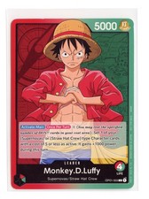 Pre-Errata Monkey.D.Luffy OP01-003 Leader Normal One Piece Demo Deck 2022 LP