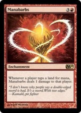 MTG English Manabarbs NM Normal Magic 2010 Core Set