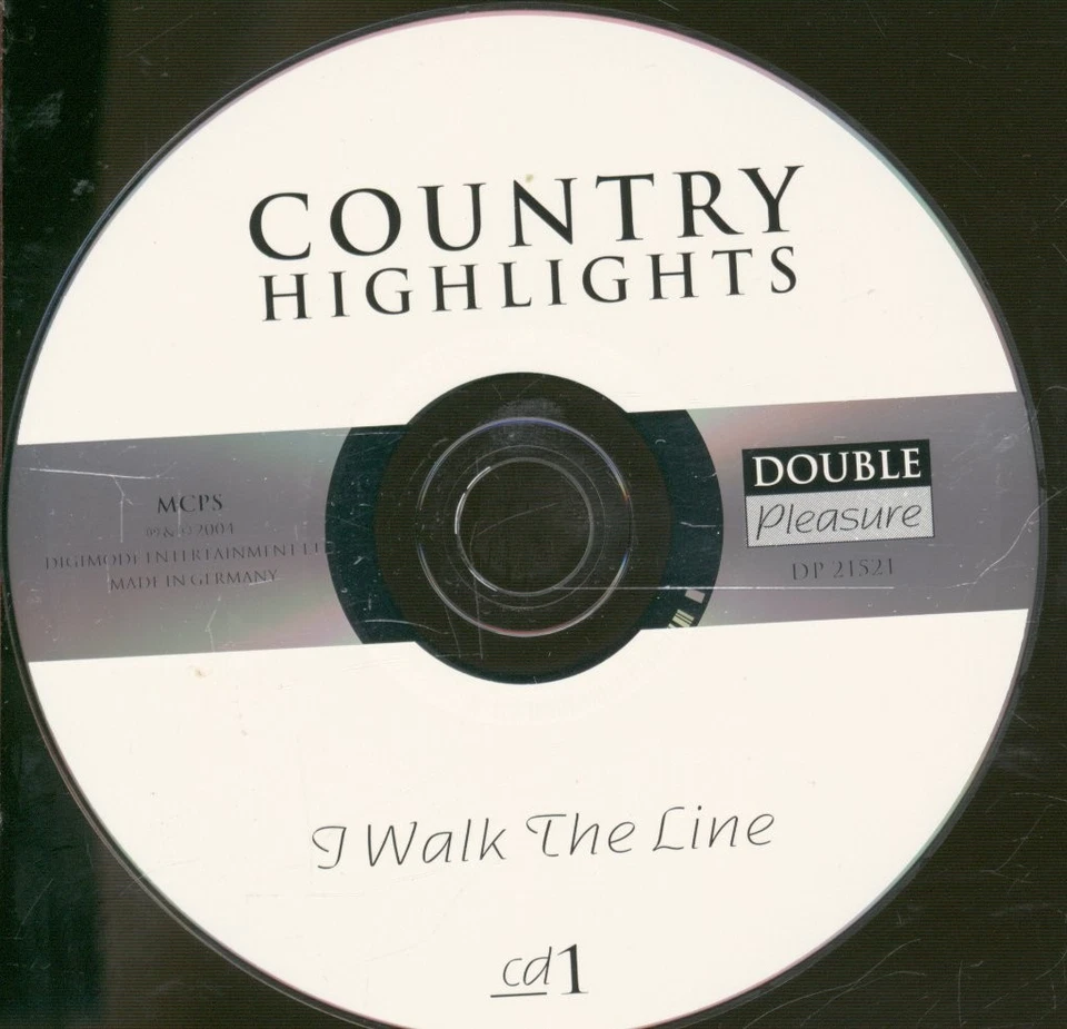 Country Highlights I Walk the Line double CD Germany Digimode 2004 in large - Bild 4 von 4