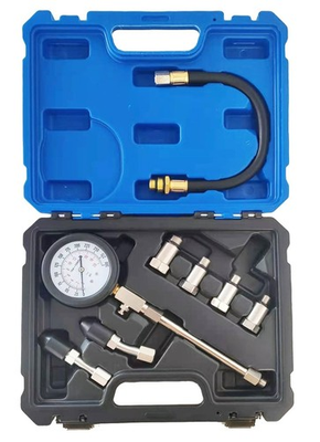#ad 8pc Petrol Engine Cylinder Compression Tester KitAutomotive Tool Pressure Gauge $56.88