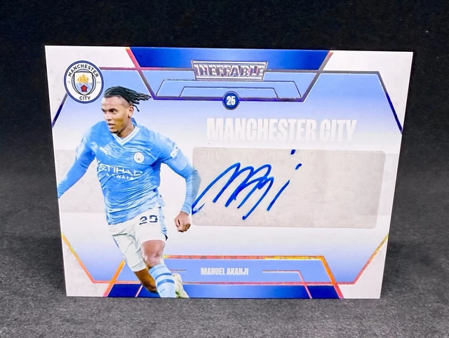 Manuel Akanji /75 Auto - Ineffable - 2023-24 DAKA Manchester City Team Set