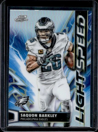 2025 Topps Cosmic Chrome Saquon Barkley Base (RAW)