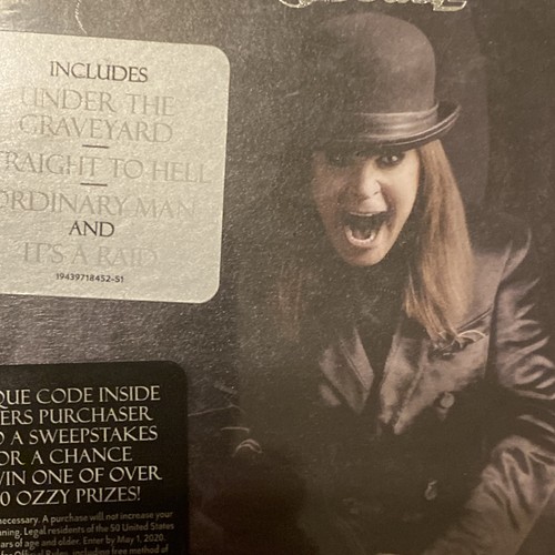 Digipack Ozzy Osbourne Ordinary Man Cd Music Post Malone Travis Scott Free Ship - Foto 5 di 6
