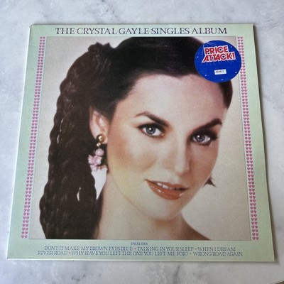The Crystal Gayle Singles Album LP Vinyl record
