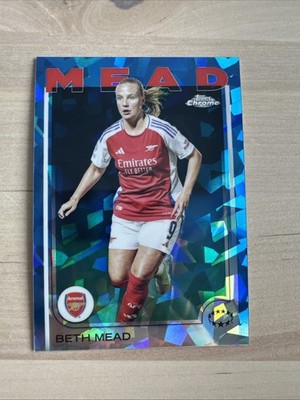 Topps Chrome Sapphire UWCL 2024/25 Beth Mead Arsenal