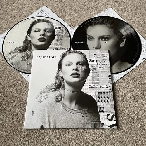 Taylor Swift – Reputation Vinyl Record 2xLP PICTURE DISC 2017 - Rare - READ