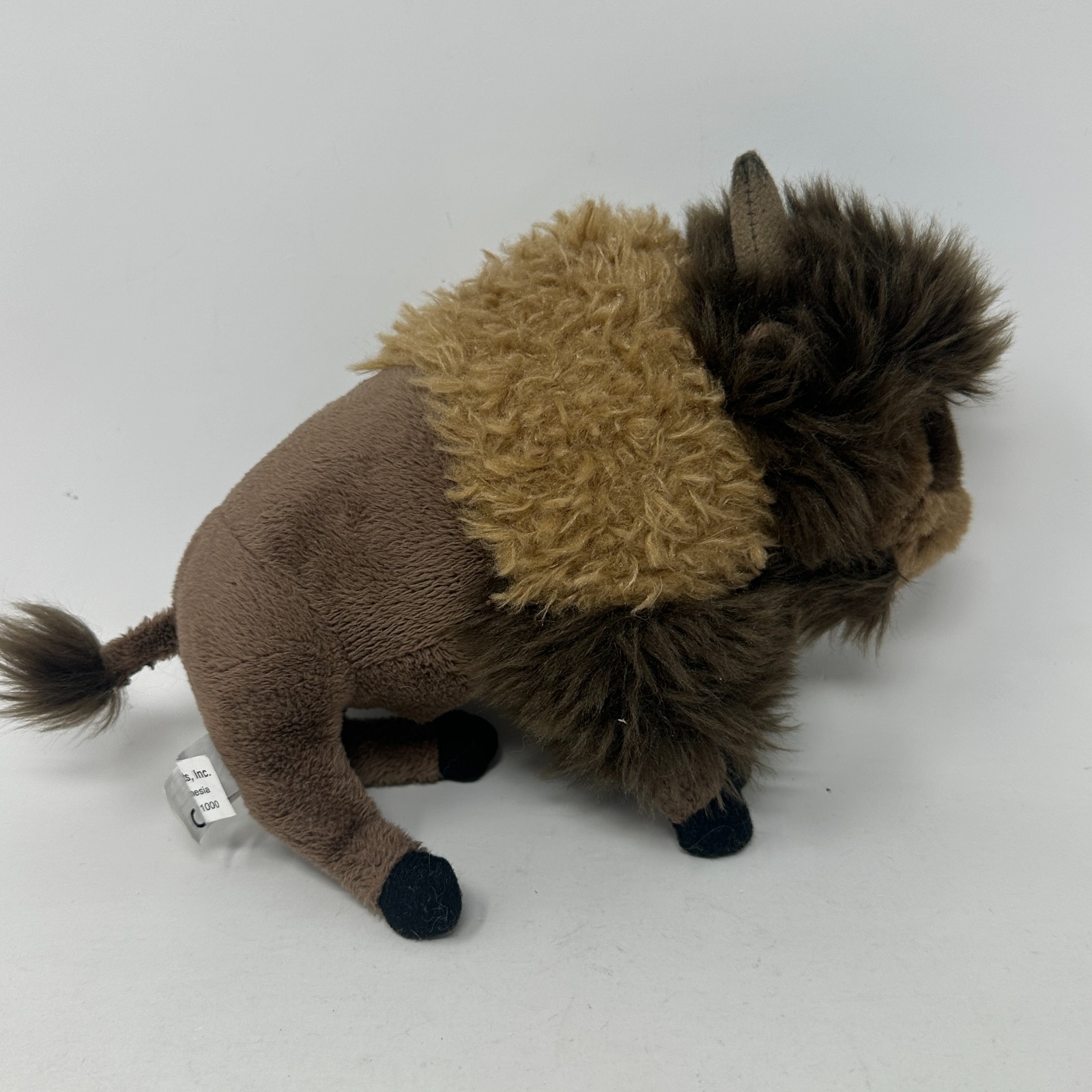 Wildlife Artists Bison Plush Stuffed Animal Brown Ox Bull Wild Furry Cute 6"