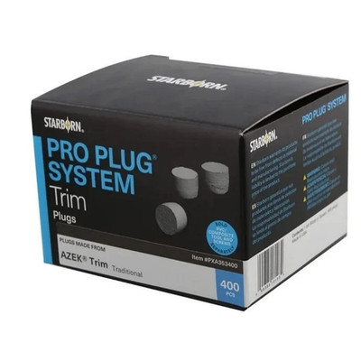 PRO plug system Azek Trim PaintPro Frontier 400 Pcs YPXA684404