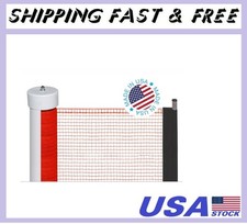 Retractable Driveway Guard Adjustable Up to 12 Ft. Visual Boundary for