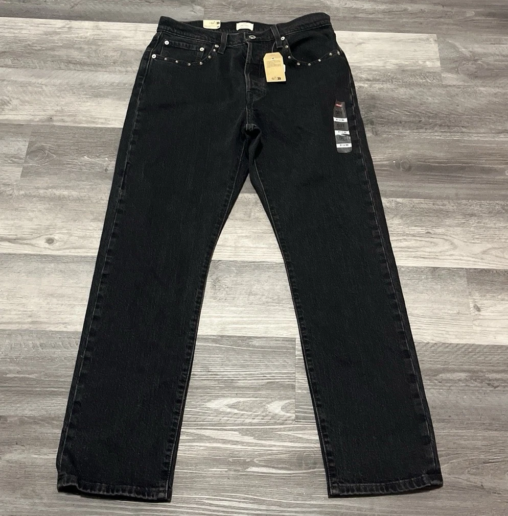 Levi's 501 Black Jeans for Men for sale - eBay