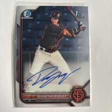 2024 Bowman Chrome Diego Velasquez  Auto 