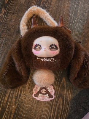 SAMAEL BAG THE CUTENESS SERIES HANDBAG BLIND BOX-CHESTNUT VELVET